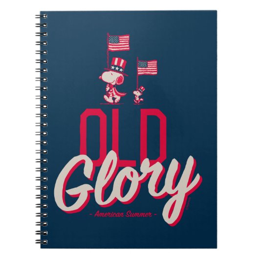pinda's | American Summer Old Glory Notitieboek (Voorkant)