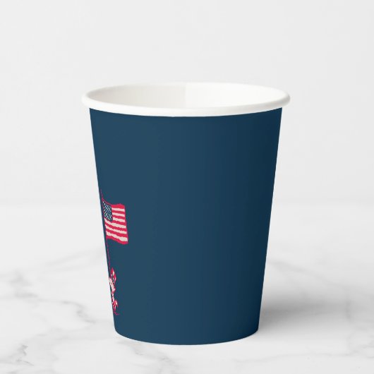 pinda's | American Summer Old Glory Papieren Bekers (Links)