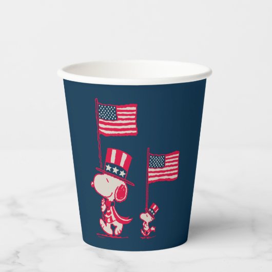 pinda's | American Summer Old Glory Papieren Bekers (Voorkant)