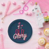 pinda's | American Summer Old Glory Papieren Bordje (Feest)