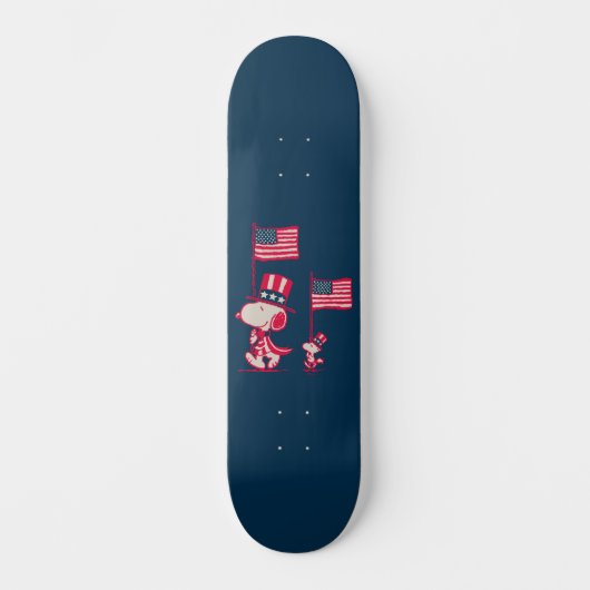 pinda's | American Summer Old Glory Persoonlijk Skateboard (Voorkant)