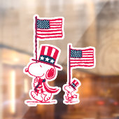 pinda's | American Summer Old Glory Raamsticker (Vel 2)