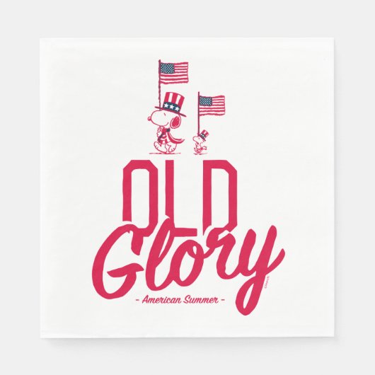 pinda's | American Summer Old Glory Servet (Voorkant)