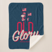 pinda's | American Summer Old Glory Sherpa Deken (Voorkant)