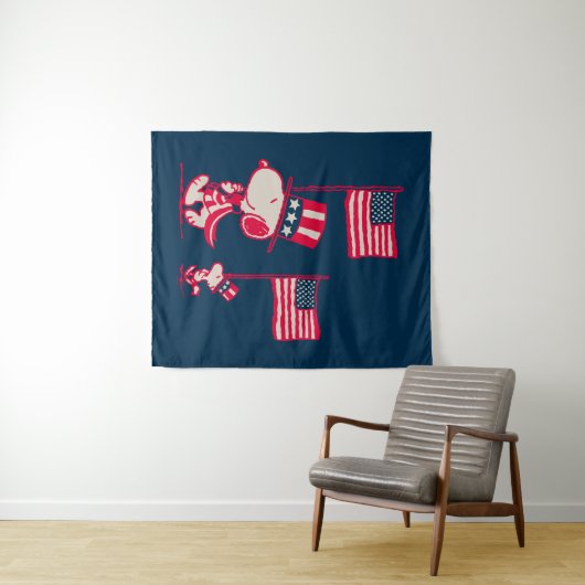 pinda's | American Summer Old Glory Wandkleed (In Situ (horizontaal))