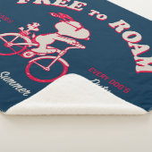 pinda's | Amerikaanse zomer vrij van roam Sherpa Deken (3/4)