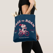pinda's | Amerikaanse zomer vrij van roam Tote Bag (Dichtbij)