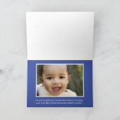 pinda's | Baby shower pompoen Dank u wel Bedankkaart (Binnen)