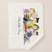 pinda's | Baby van de pinda's Sherpa Deken (Voorkant)