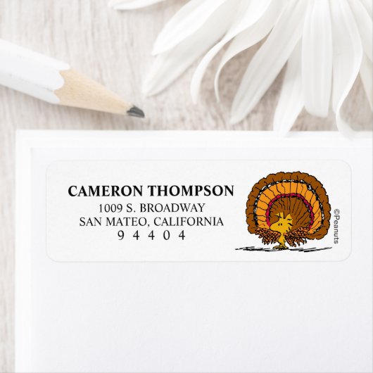 pinda's | Be Thankful Woodstock Turkije Etiket (Insitu)