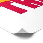 pinda's | Be Thankful Woodstock Turkije Poster (Hoek)