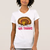 pinda's | Be Thankful Woodstock Turkije T-shirt (Voorkant)