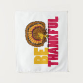 pinda's | Be Thankful Woodstock Turkije Wandkleed (Voorkant)