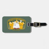 pinda's | Bergberg Ski Lodge Bagagelabel (Voorkant horizontaal)