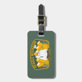 pinda's | Bergberg Ski Lodge Bagagelabel (Voorkant verticaal)