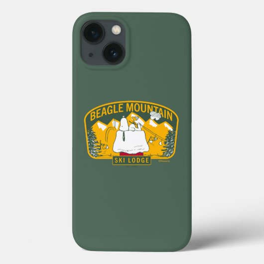 pinda's | Bergberg Ski Lodge Case-Mate iPhone Case (Achterkant)