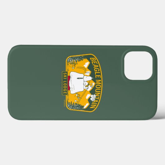 pinda's | Bergberg Ski Lodge Case-Mate iPhone Case (Achterkant (horizontaal))