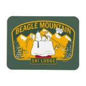 pinda's | Bergberg Ski Lodge Magneet (Horizontaal)