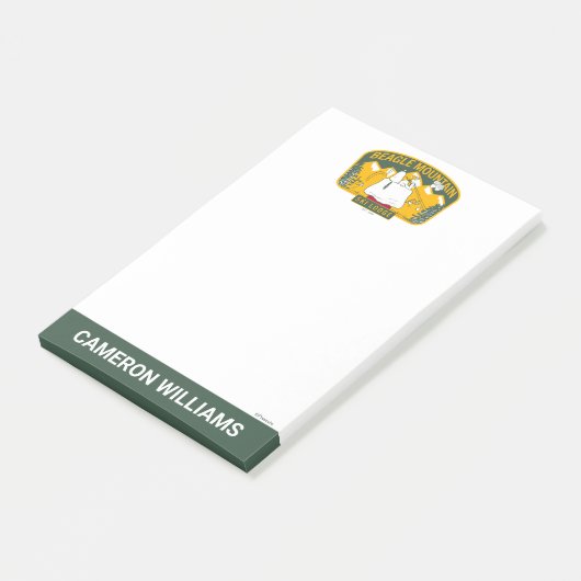 pinda's | Bergberg Ski Lodge Post-it® Notes (Schuin)