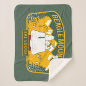 pinda's | Bergberg Ski Lodge Sherpa Deken (Voorkant)