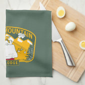 pinda's | Bergberg Ski Lodge Theedoek (Quarter Fold)
