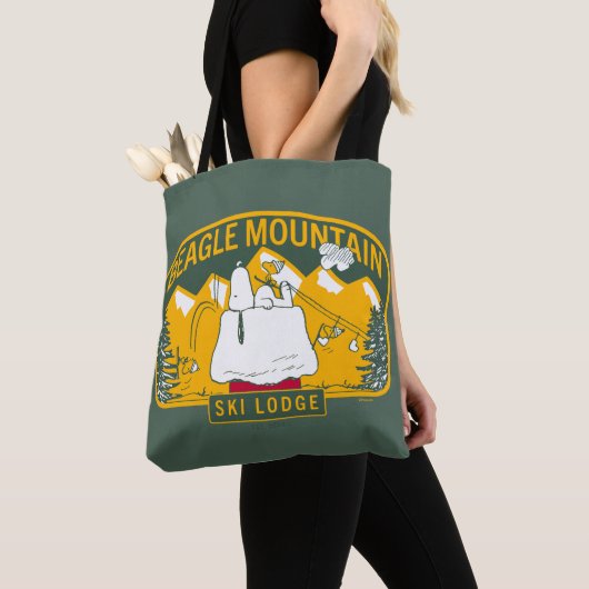 pinda's | Bergberg Ski Lodge Tote Bag (Dichtbij)