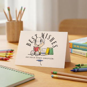 Pinda's Beste Wensen Afstudeert Snoopy Leest Kaart