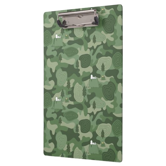 pinda's | Camouflage in Snoopy & Woodstock Klembord (Links)