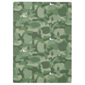 pinda's | Camouflage in Snoopy & Woodstock Klembord (Achterkant)