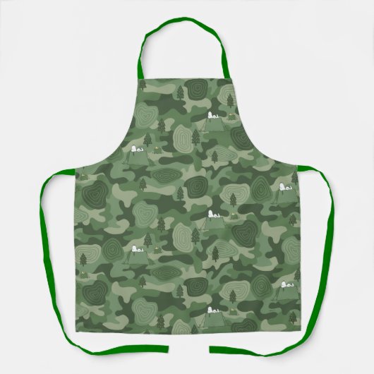 pinda's | Camouflage in Snoopy & Woodstock Schort (Voorkant)