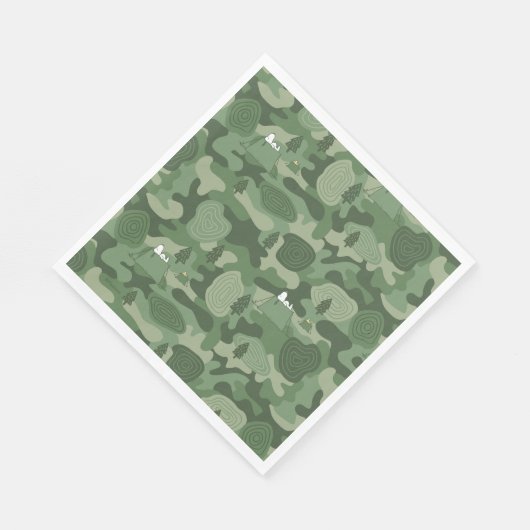 pinda's | Camouflage in Snoopy & Woodstock Servet (Hoek)