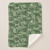 pinda's | Camouflage in Snoopy & Woodstock Sherpa Deken (Voorkant)