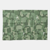 pinda's | Camouflage in Snoopy & Woodstock Theedoek (Horizontaal)