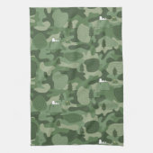 pinda's | Camouflage in Snoopy & Woodstock Theedoek (Verticaal)