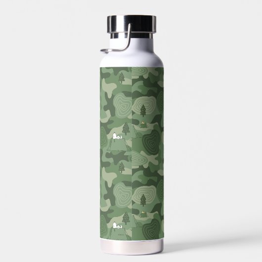 pinda's | Camouflage in Snoopy & Woodstock Waterfles (Rechts)