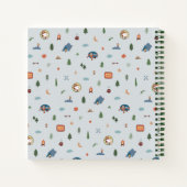 pinda's | Camp Kaart Snoopy & Woodstock Notitieboek (Achterkant)