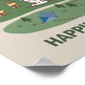 pinda's | Camp Kaart Snoopy & Woodstock Poster (Hoek)