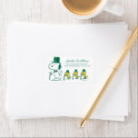 pinda's | Candy Cane Cuties Etiket<br><div class="desc">Charles Schulz's Peanuts Christmas-design leggen de essentie van kinderonschuld en de hartverwarmende sfeer van het vakantieseizoen vast.</div>