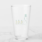 pinda's | Candy Cane Cuties Glas (Achterkant)