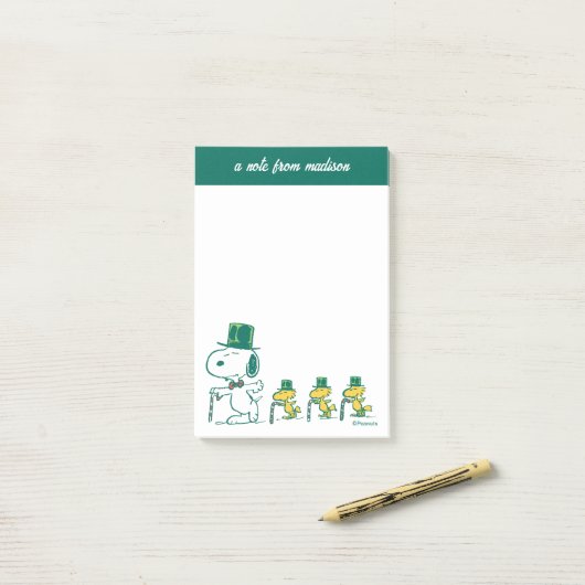 pinda's | Candy Cane Cuties Post-it® Notes (Op bureau)