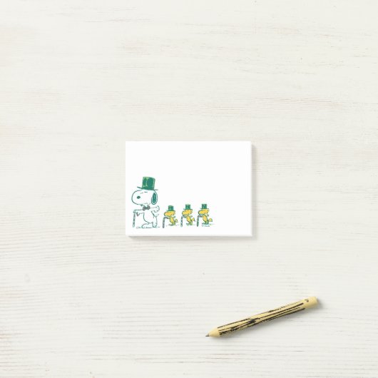 pinda's | Candy Cane Cuties Post-it® Notes (Op bureau)