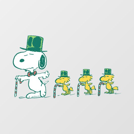 pinda's | Candy Cane Cuties Raamsticker (Vel)