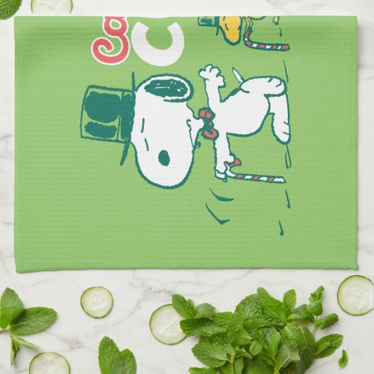 pinda's | Candy Cane Cuties Theedoek (Gevouwen)