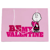 pinda's | Charlie Brown be My Valentijn Groot Cadeauzakje (Voorkant)