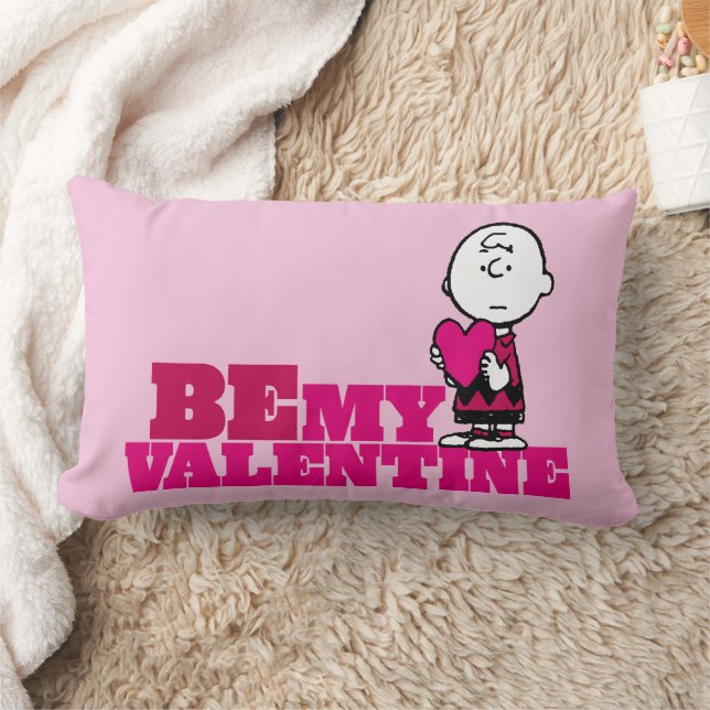 pinda's | Charlie Brown be My Valentijn Kussen (Deken)