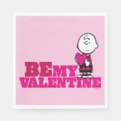 pinda's | Charlie Brown be My Valentijn Servet (Voorkant)
