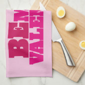 pinda's | Charlie Brown be My Valentijn Theedoek (Quarter Fold)