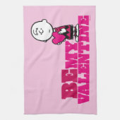 pinda's | Charlie Brown be My Valentijn Theedoek (Verticaal)