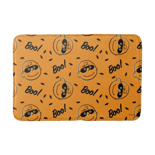 pinda's | Charlie Brown Boo! Patroon Badmat (Voorkant)