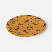 pinda's | Charlie Brown Boo! Patroon Papieren Bordje (Gekanteld)